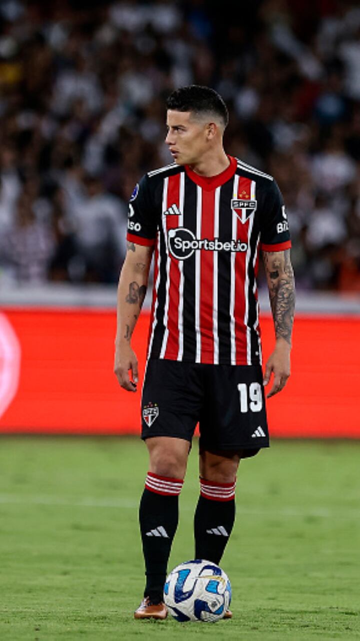 James Rodríguez jugó poco más de 20 minutos ante Liga de Quito.