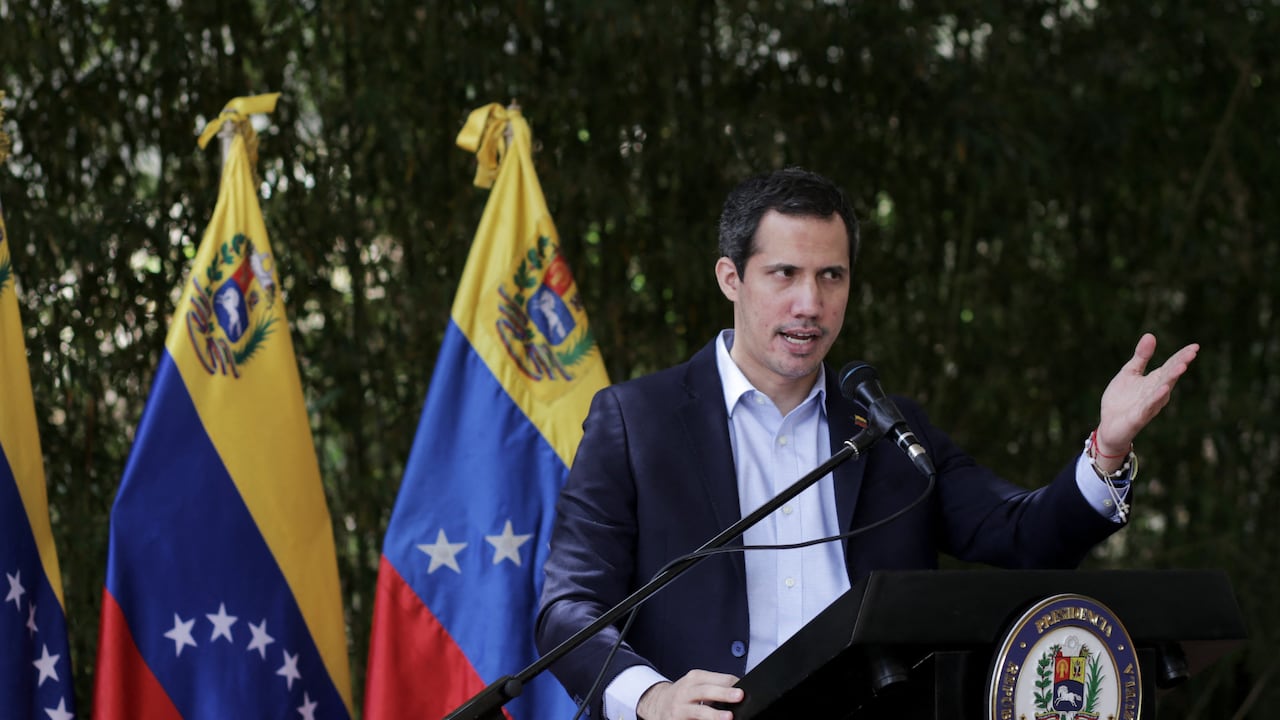 Juan Guaidó /(Foto por Cristian HERNÁNDEZ / AFP)