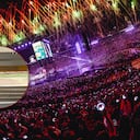 Así quedó la gramilla del Estadio El Campín tras los conciertos de BTS