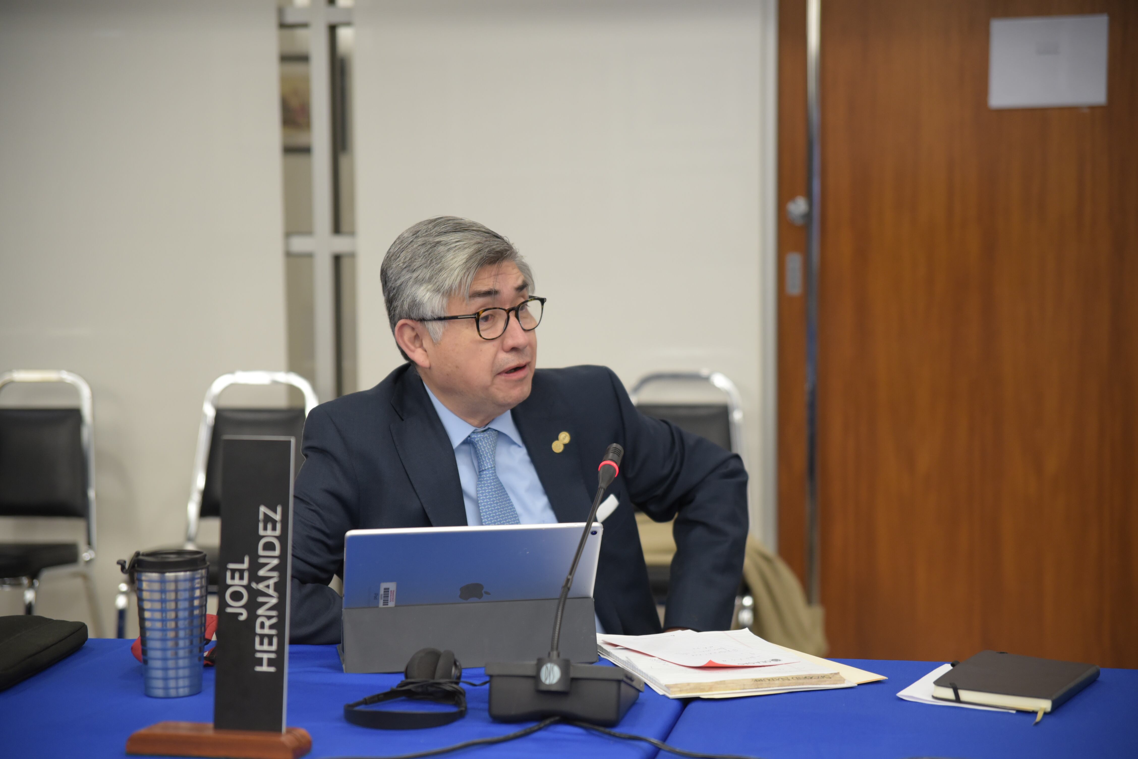 El comisionado de la CIDH Joel Hernández aseguró que trabajarán de la mano con el Gobierno.