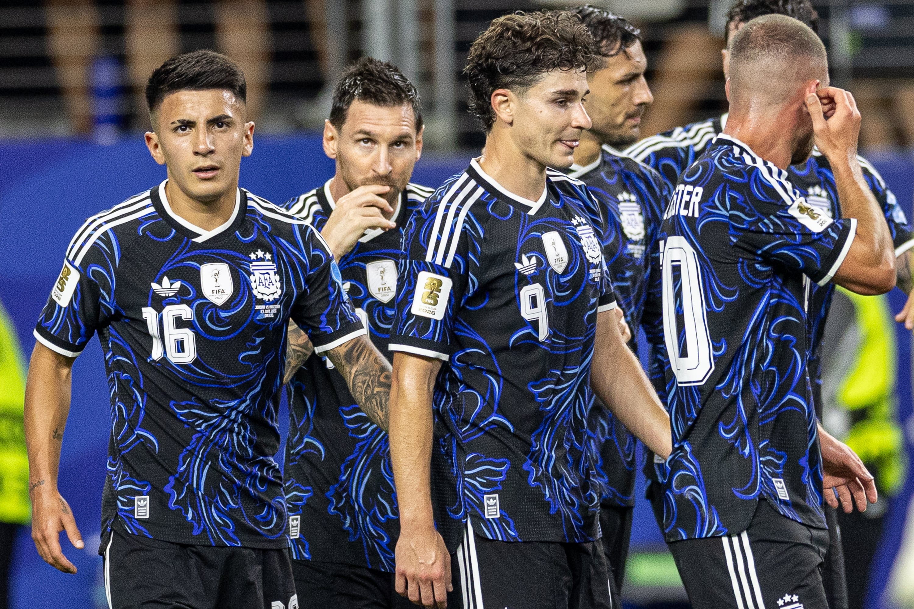 Argentina ya jugó un partido del Mundial 2026 con su uniforme alternativo