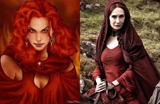 Melisandre/ Bruja Roja.