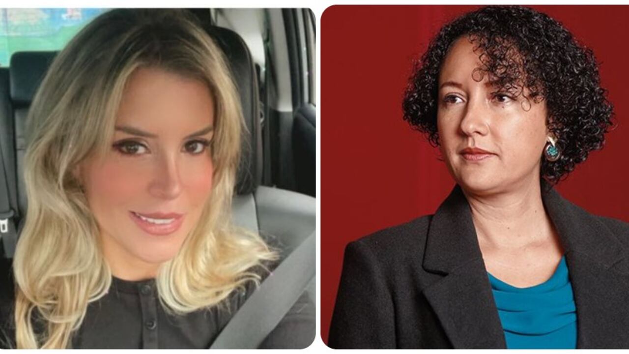 Ángela Benedetti e Isabel Cristina Zuleta.