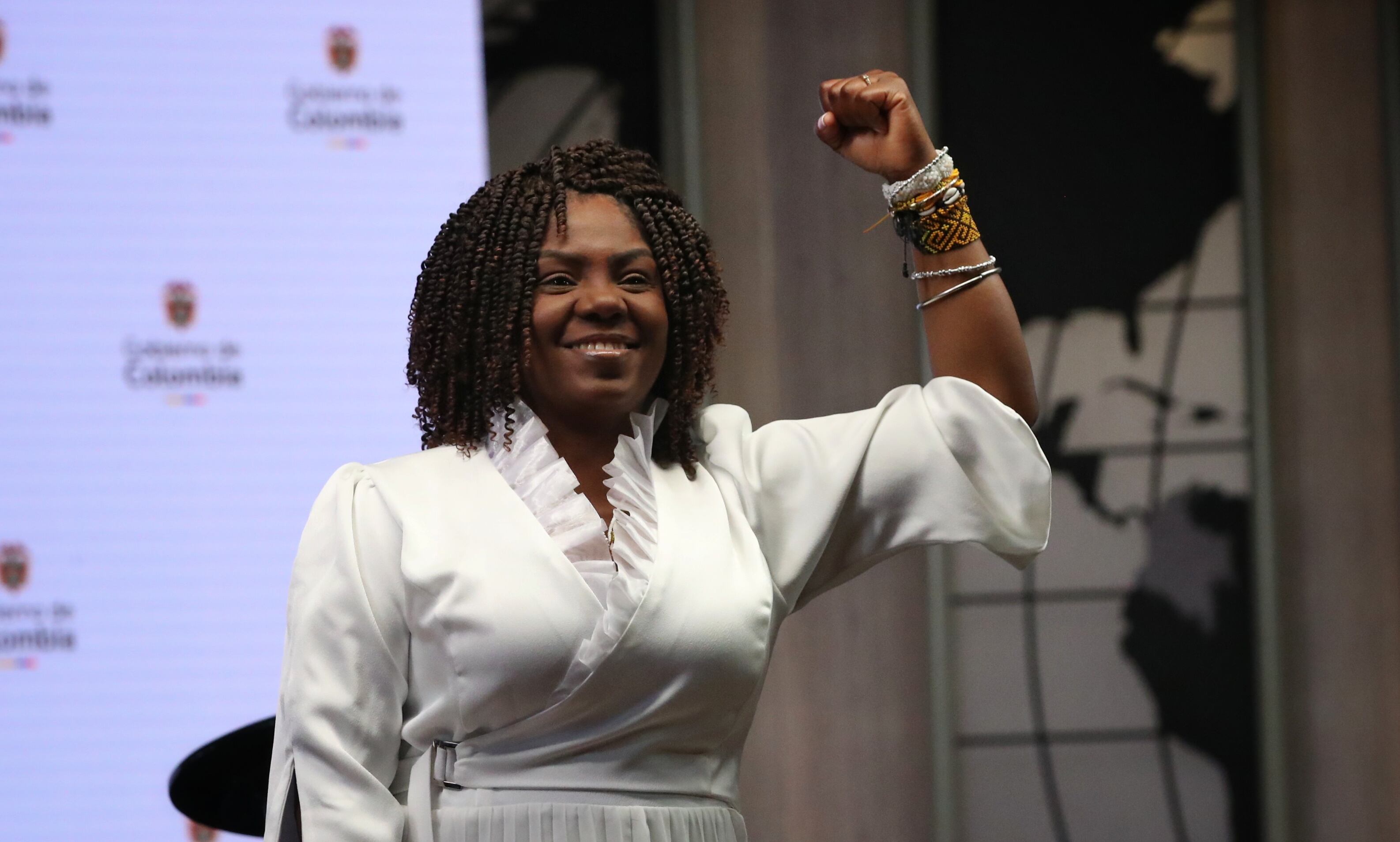 Rueda de prensa  de la Vicepresidenta  Francia Márquez
Visita El príncipe Harry y Meghan Markle, y su viaje a Colombia  los duques de Sussex
Bogotá 15 agosto 2024