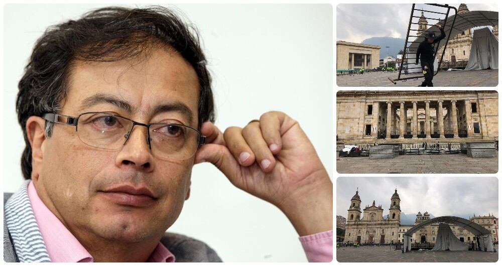 Ocho días antes de la posesión presidencial empezaron los preparativos.