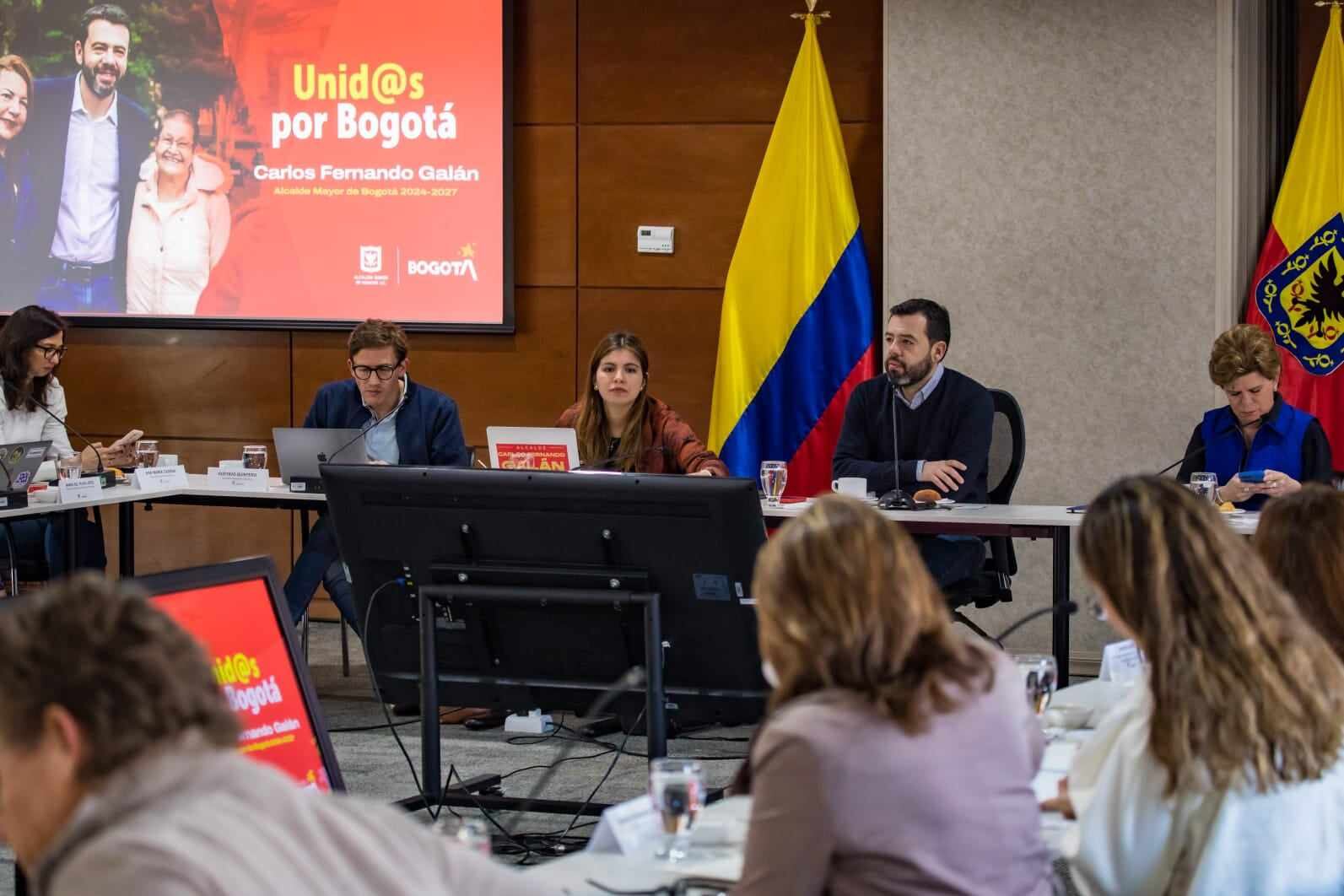 Gabinete alcalde Carlos Fernando Galán