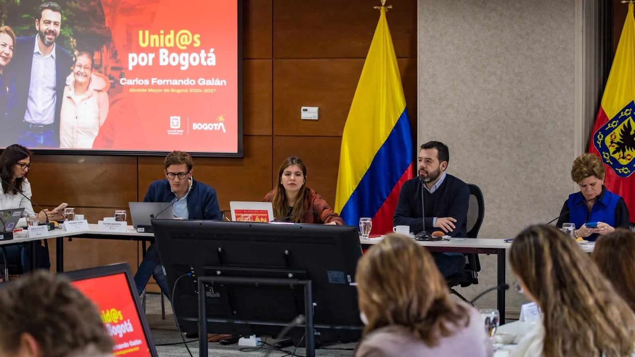 Gabinete alcalde Carlos Fernando Galán