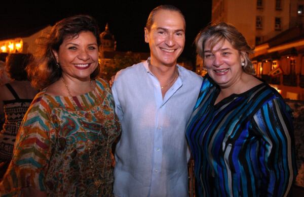 Claudia Franco, Francisco Ayerbe y Mariana Garcés.