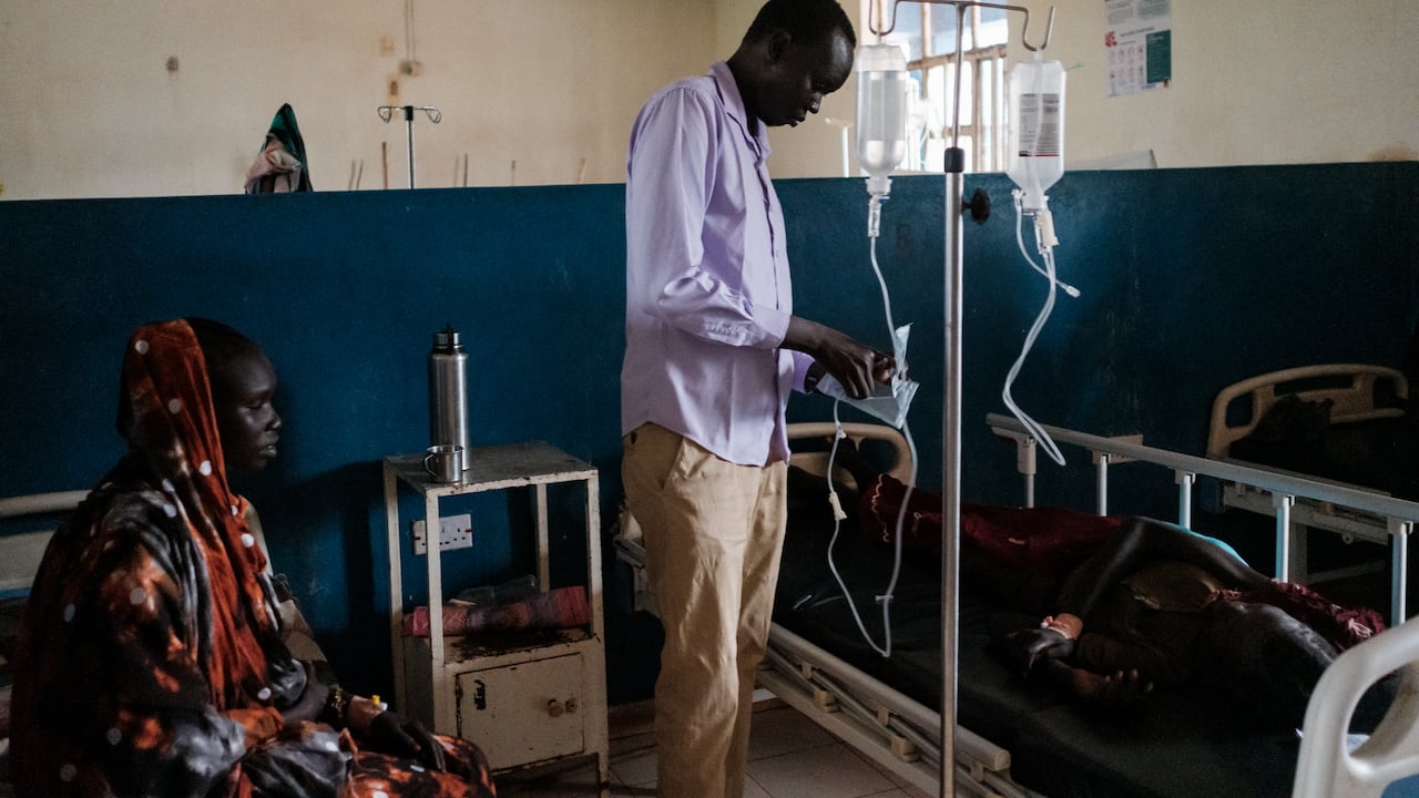 Hospital en Sudán