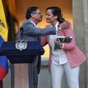 Presidente Gustavo Petro y la Ministra de salud Carolina Corcho