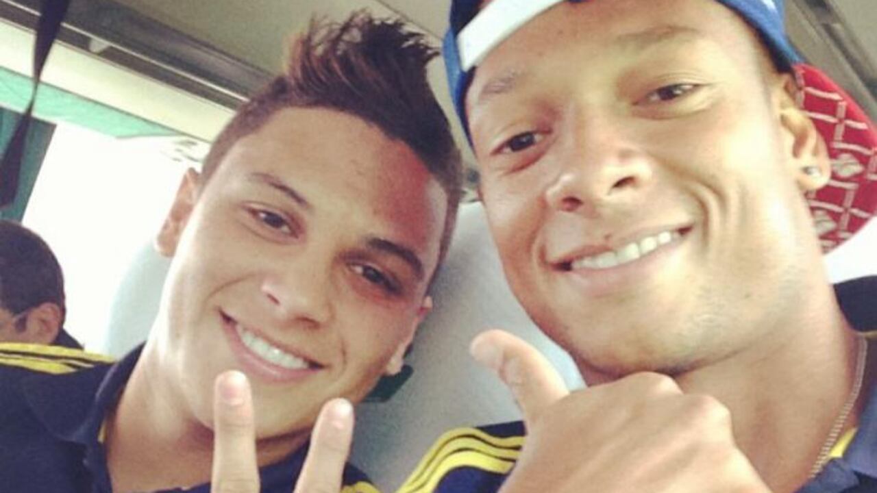 Juan Fernando Quintero y Fredy Guarin
