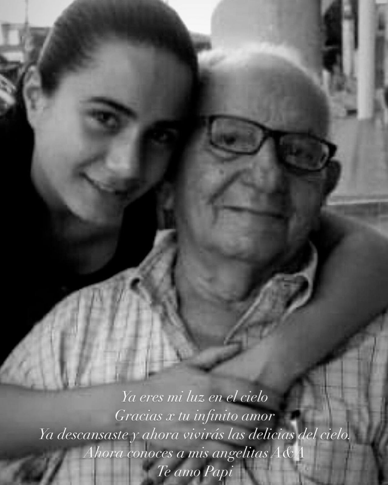 Johanna Fadul le contó a sus seguidores sobre el fallecimiento de un ser querido