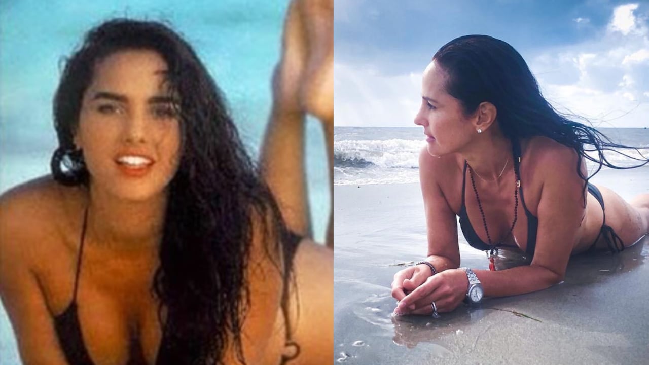 Paola Turbay empezó su carrera en la televisión hace un tiempo y aseguran que no se le ven los años