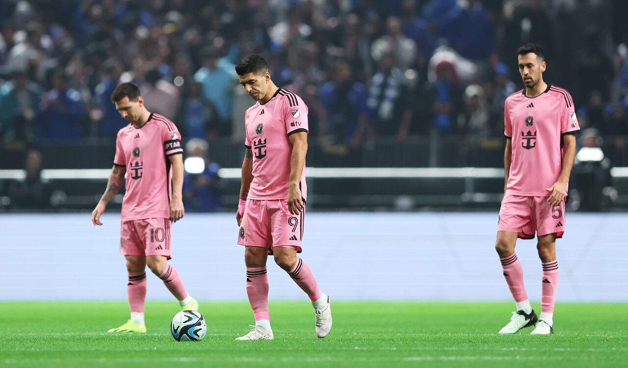 Lionel Messi y Luis Suárez no han tenido un buen arranque con Inter Miami en el 2024