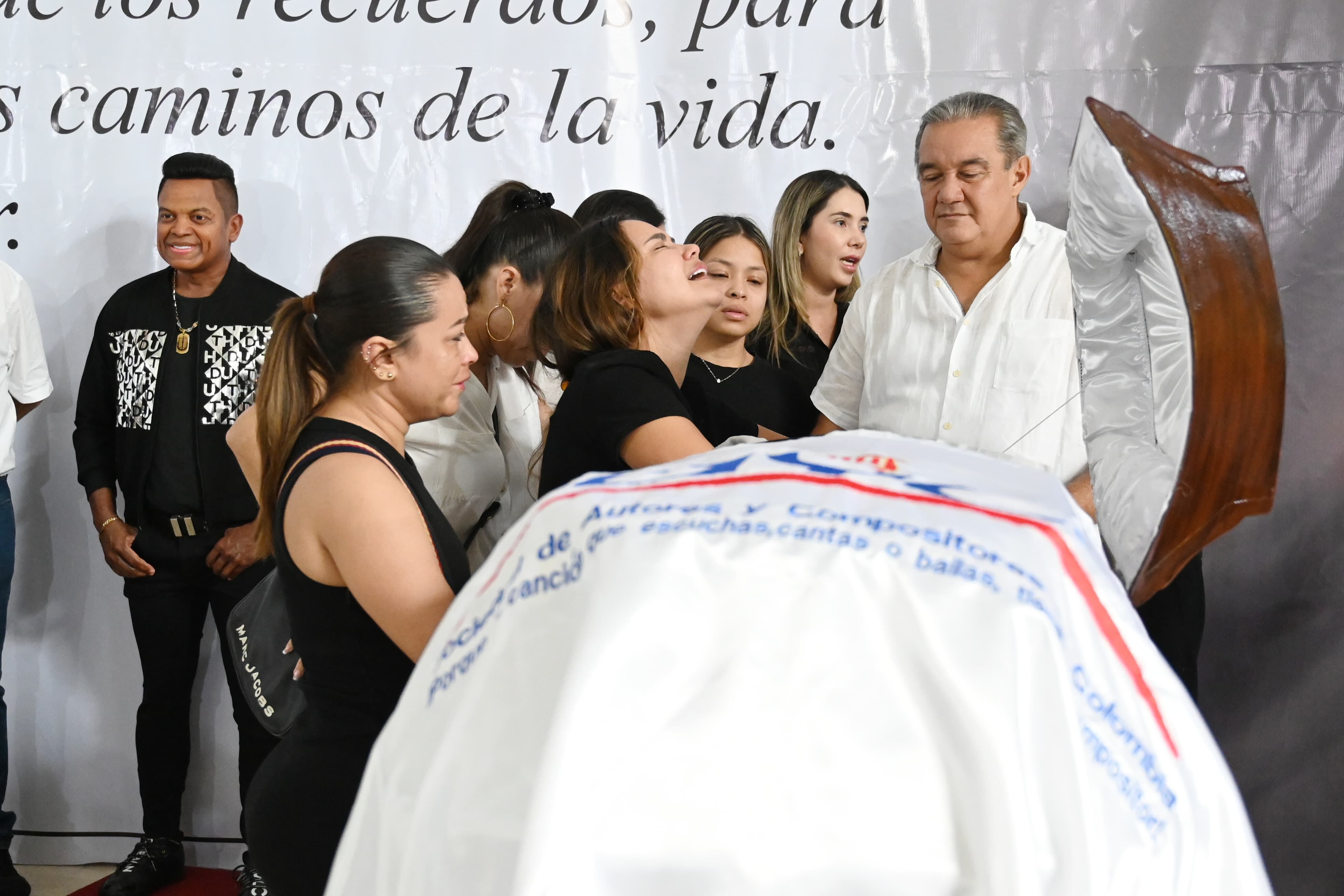 Exequias del cantante vallenato Omar Geles, en Valledupar
