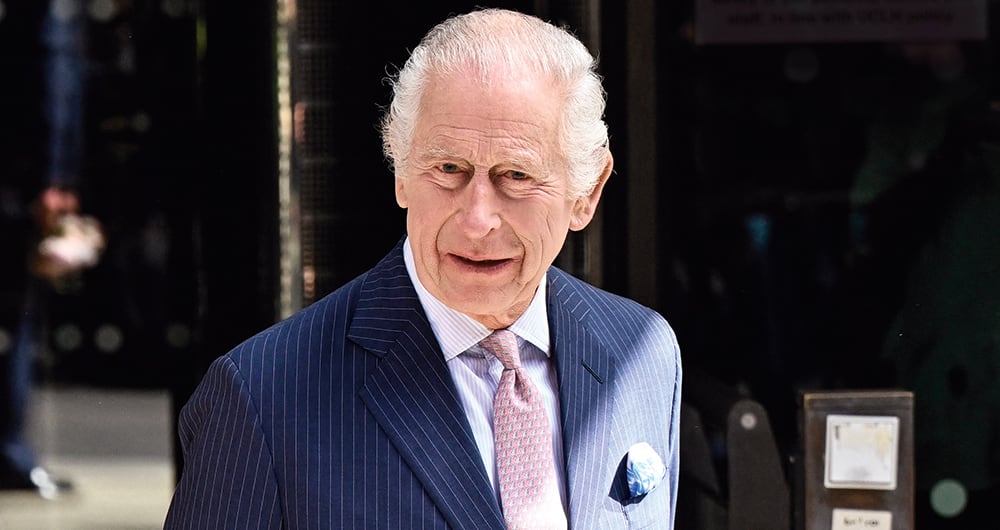 Rey Calos III de Inglaterra.