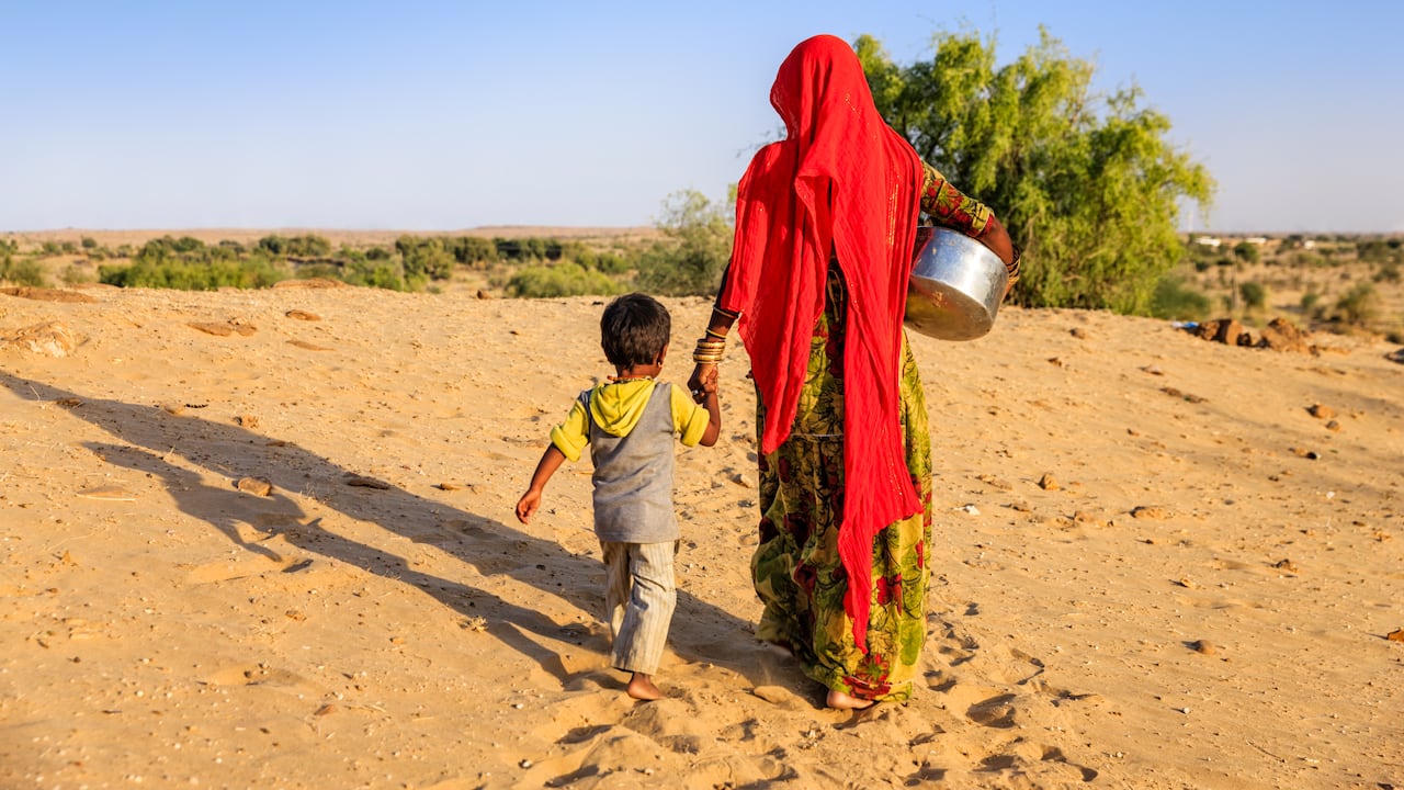 Las mujeres son las más afectadas por cuenta del cambio climático.