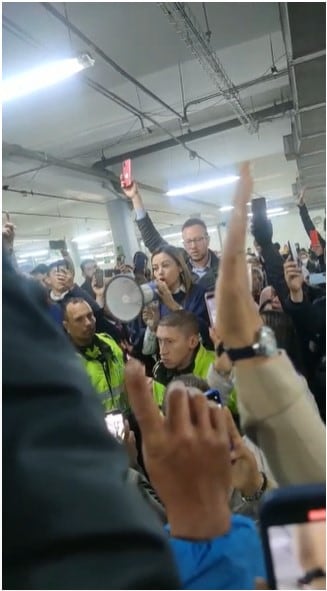 Captura de pantalla de video compartido a Semana