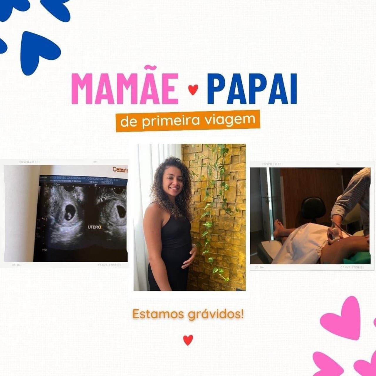 Así fue como la madre del bebé dio a conocer que estaba embarazada en su cuenta de Facebook