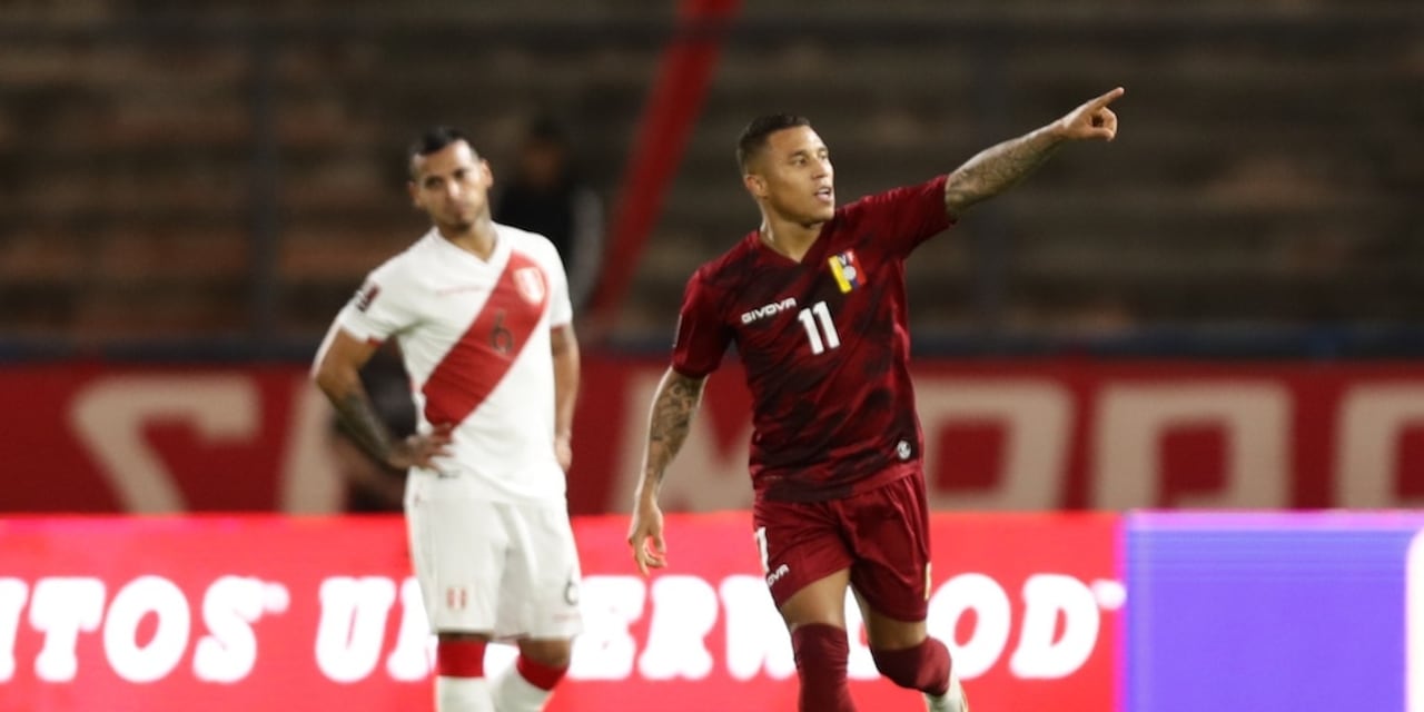 Darwin Machís, delantero venezolano.