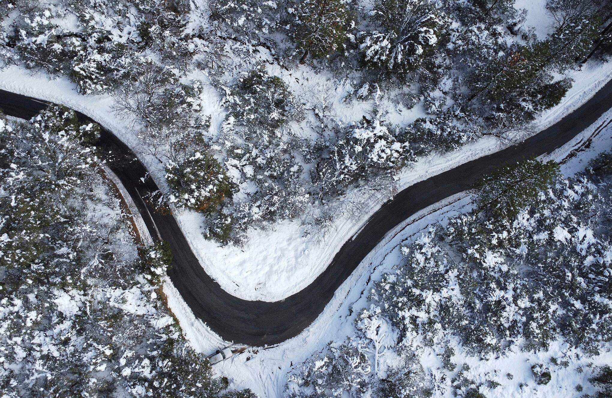 Las postales que nos deja el invierno en el mundo.