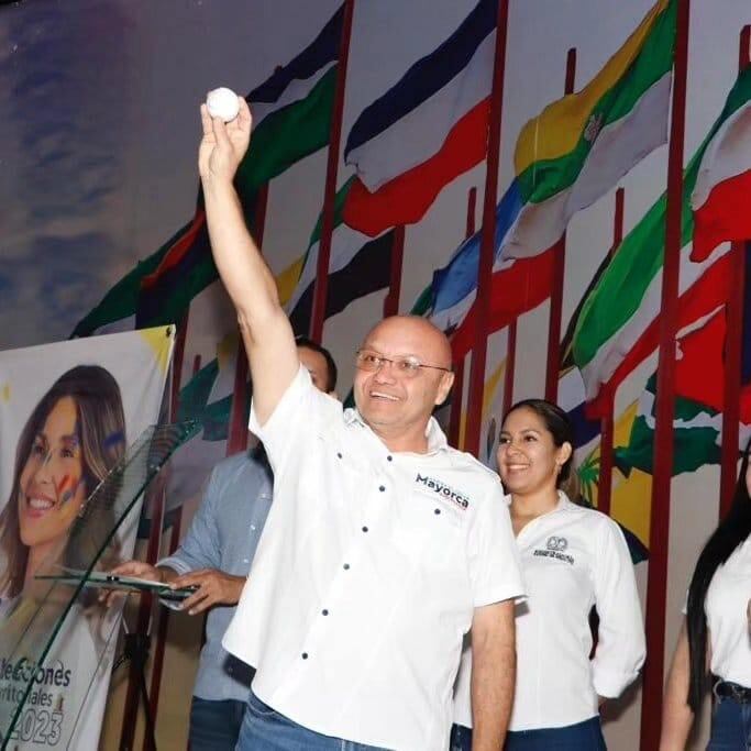 José Luis Mayorca, candidato a la Gobernación del César. FOTO: Tomada: Tomada de Facebook