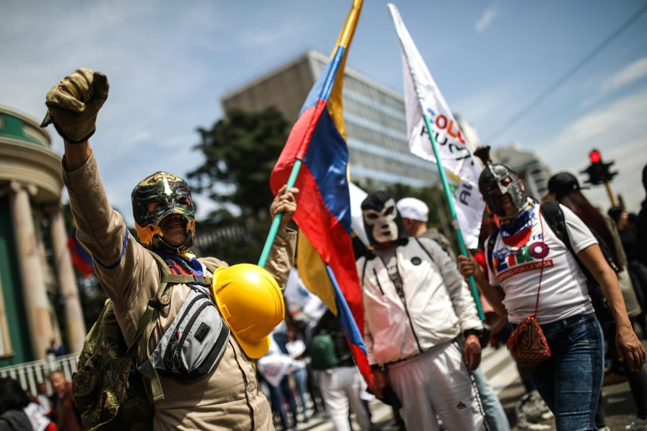 Marchas a favor de las reformas del gobierno del Presidente Gustavo Petro