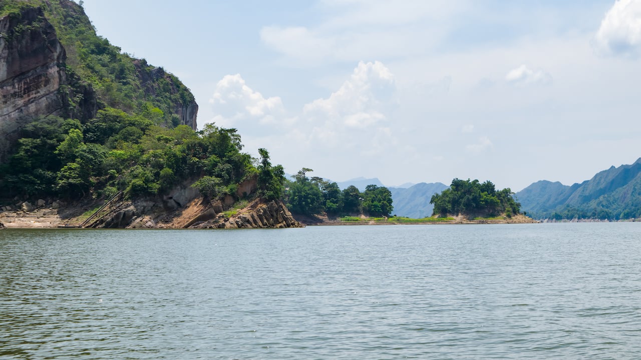 Represa de Prado, en Tolima