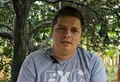 Betuel Barrera Sandoval, secuestrado por el ELN entre Arauca y Casanare.