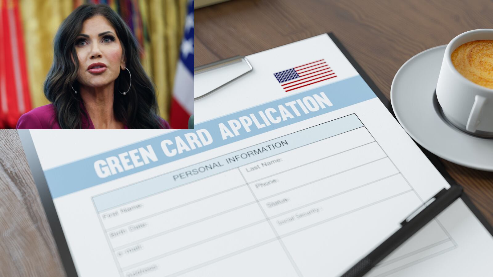 Kristi Noem asegura que “más personas se están convirtiendo en ciudadanos que nunca”, pese a que USCIS enfrenta su mayor acumulación de trámites en una década.