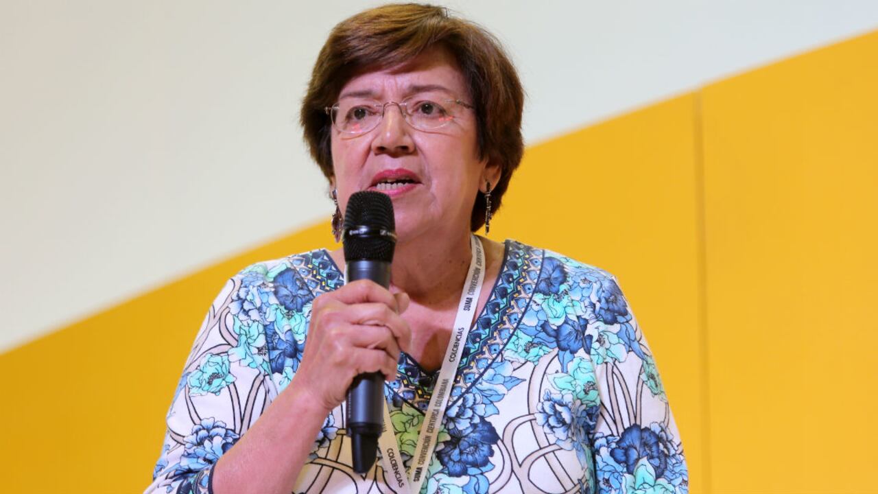 Nubia Muñoz, en Summa Convención Científica Colombiana, 4 de julio del 2014.