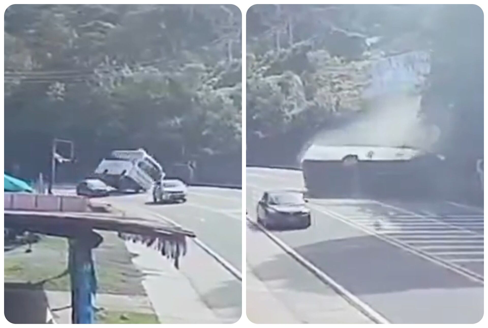 Se conocen más detalles del accidente de un bus en la vía de Bogotá a La Mesa (Cundinamarca).