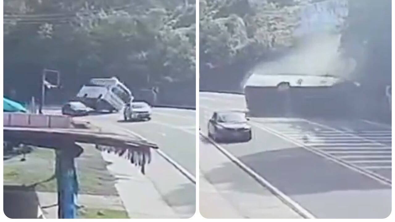 Se conocen más detalles del accidente de un bus en la vía de Bogotá a La Mesa (Cundinamarca).