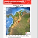 Google alerta Sismo Colombia