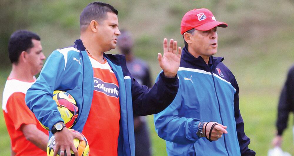 Pedro Sarmiento en su segunda etapa en el Deportivo Independiente Medellín.