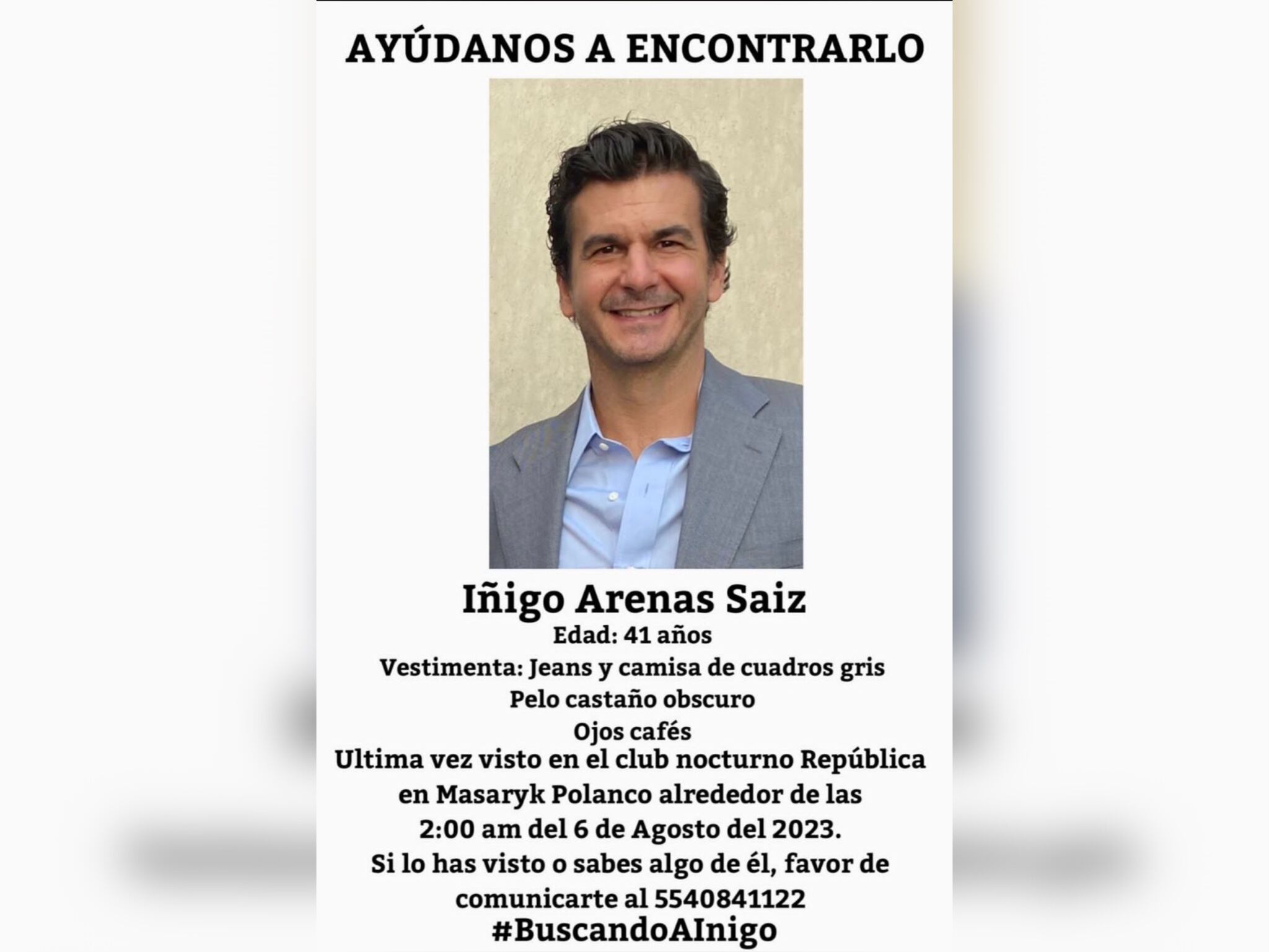 Íñigo Arenas Saiz. Foto: X @TNChiapas.