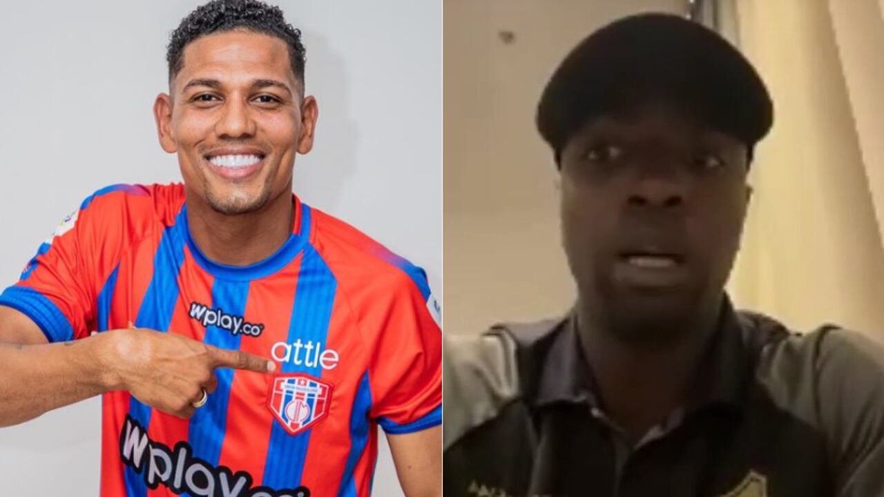 Alexander Mejía y Marco Pérez tuvieron fuerte cruce.