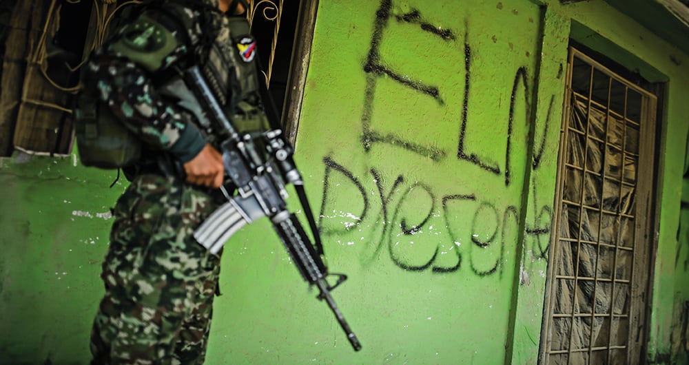 La guerrilla del ELN sigue empeñada en sacar a las Farc del Catatumbo. 