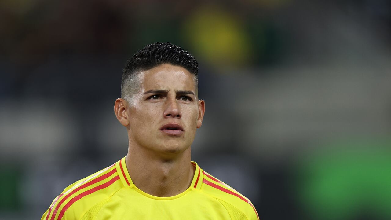 James Rodríguez, capitán de la Selección Colombia de Mayores