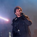 The Weeknd en concierto.