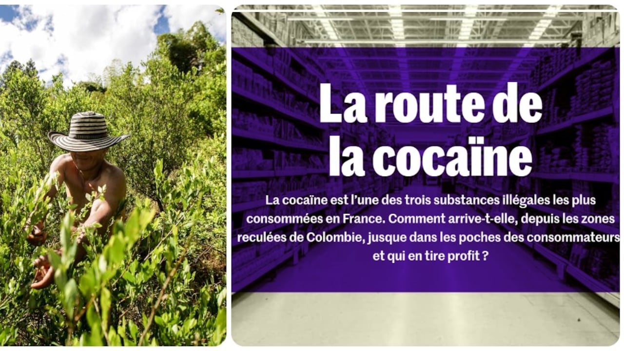 La ruta de la cocaína, reportaje de Le Monde