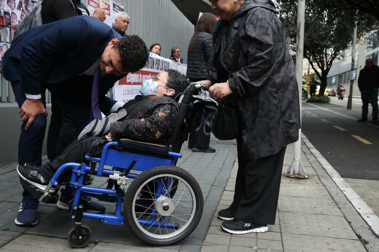 Plantón por la salud