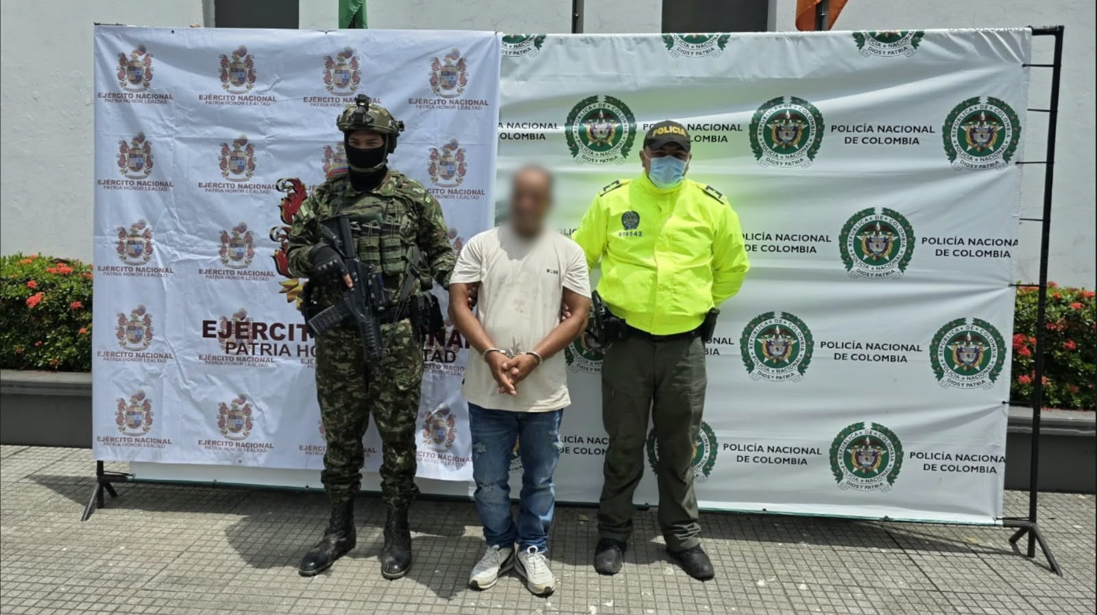 Capturado alias Ñato, un extraditable según la Policía.