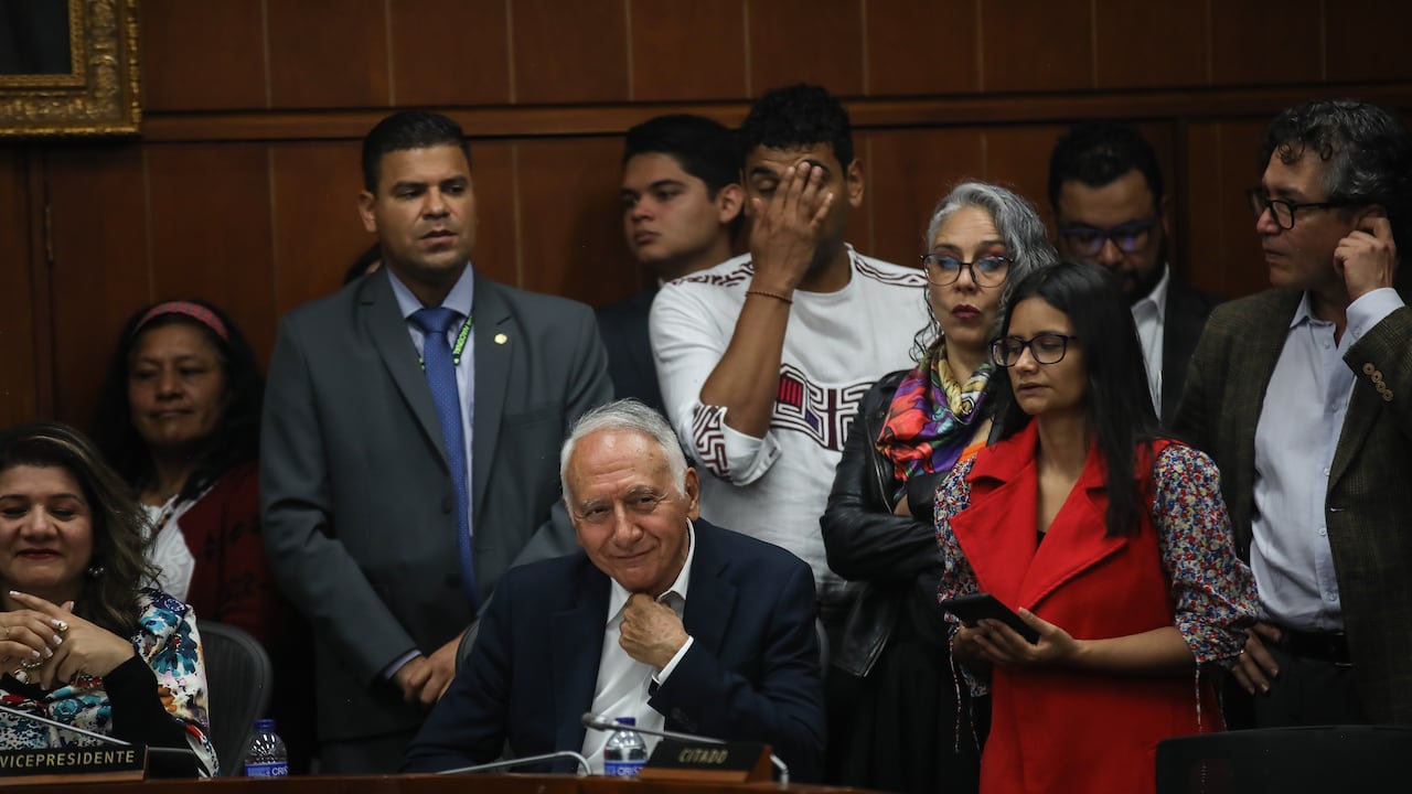 Ministro de salud, Guillermo Jaramillo.