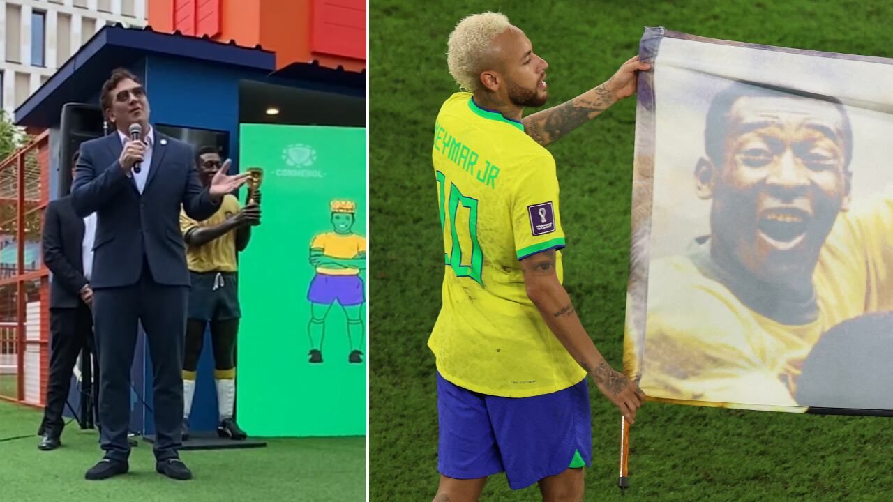 Alejandro Domínguez envió una voz de apoyo para el legendario futbolista