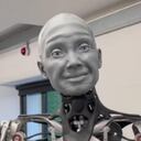 Robot humanoide en el salón tecnológico de Las Vegas. Foto Twitter - Roberto Cavada - @rcavada