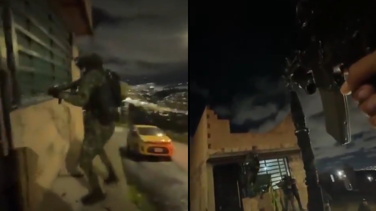 Este es el momento en el que se llevó a cabo la operación.