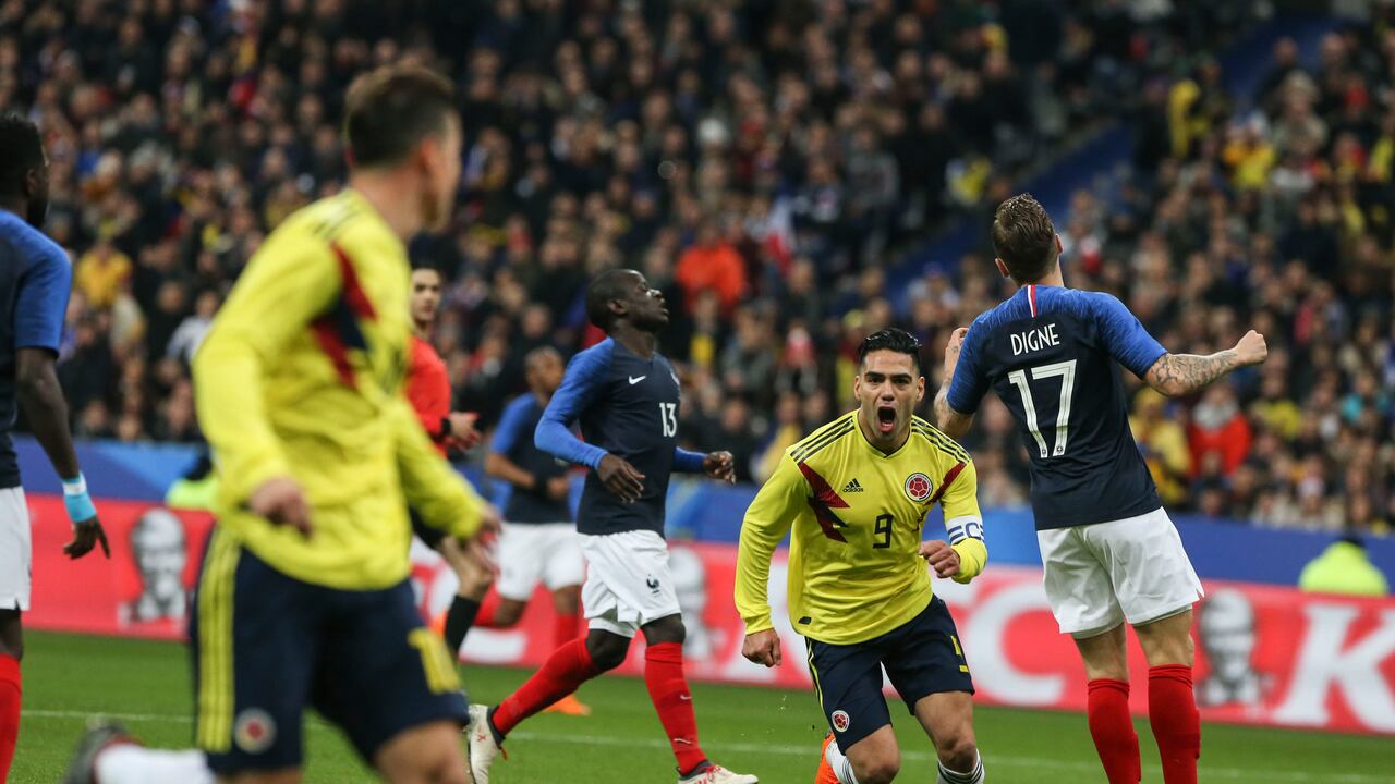 Colombia, última selección sudamericana en ganarle a Francia.