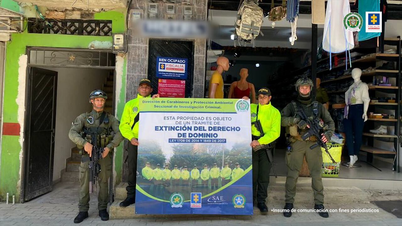 Fiscalía ocupa 15 bienes de red dedicada a la explotación ilegal de oro en Nariño; están avaluados en más de $5.000 millones