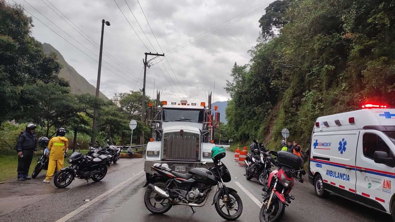 Las lluvias obligaron a un nuevo cierra en la Vía al Llano.